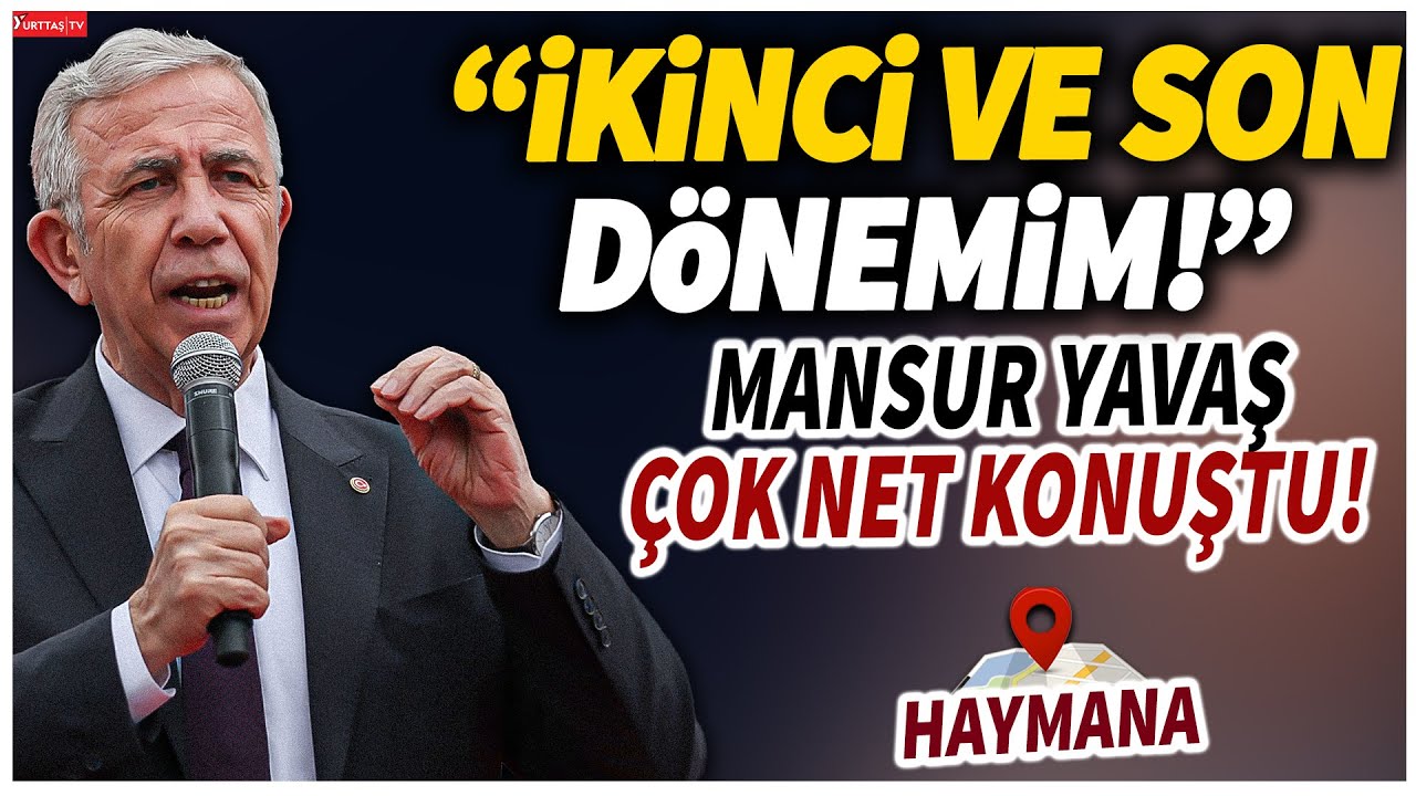 Mansur Yavaş çok net konuştu! 