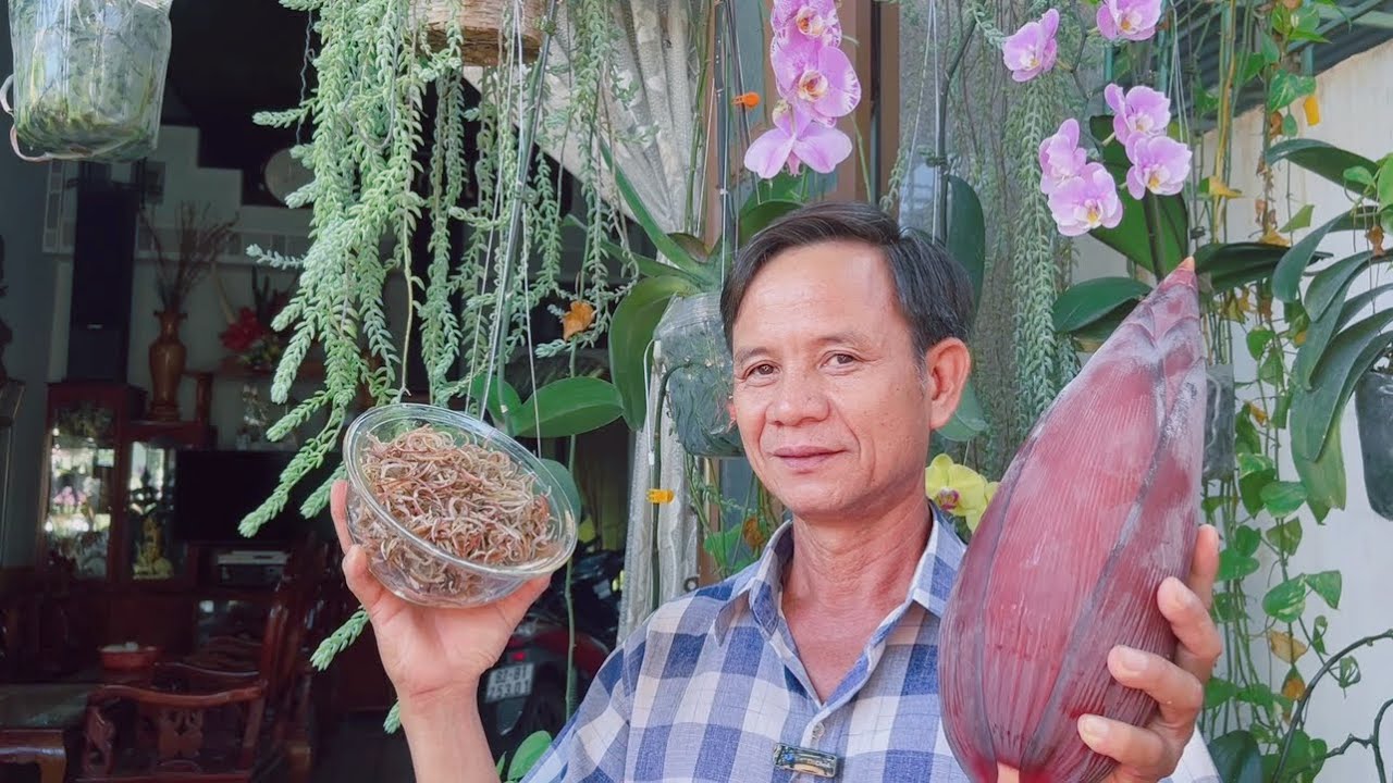 Cách Lấy Độc Trị Độc Làm Cho Bắp Chuối Tiêu(Cơm) Chuối Dà Hương Không Còn Đắng Chát Và Giòn Ngọt
