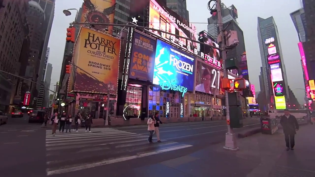 ニューヨーク 朝 散歩 　BGM無しは説明欄からどうぞ！ （ゆるゆるウォーキング動画）