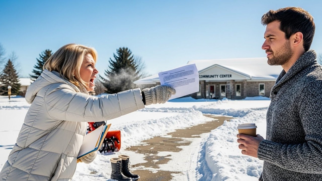 HOA Banned My Snow Removal Schedule, Panicked When I Stopped Clearing Before Their Board Meetings