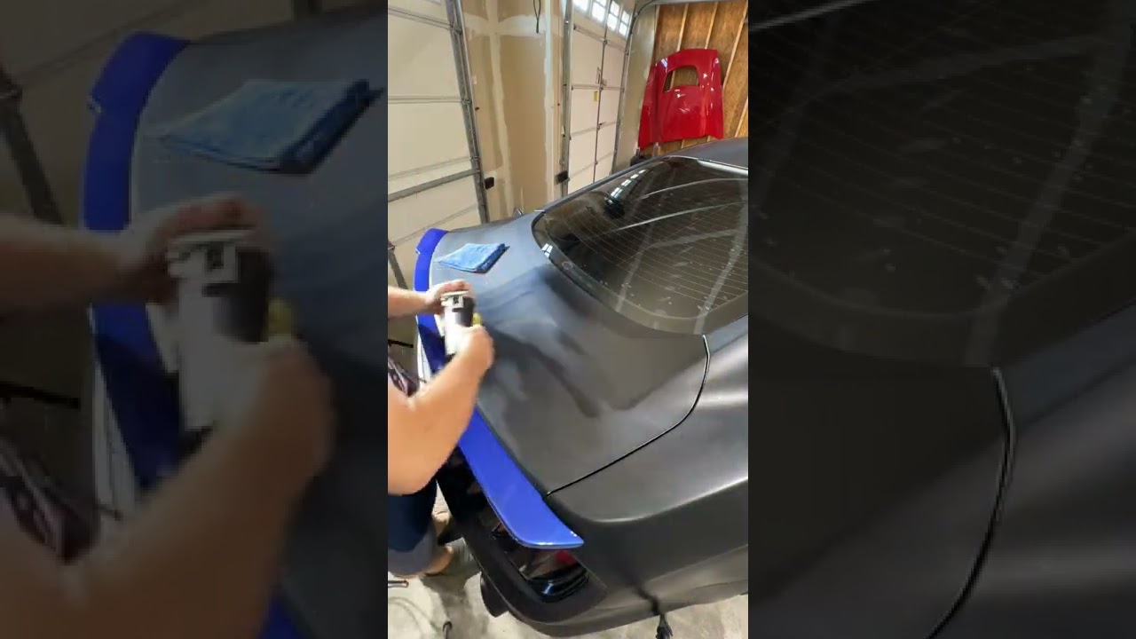 Matte Paint Polishing (do not attempt)