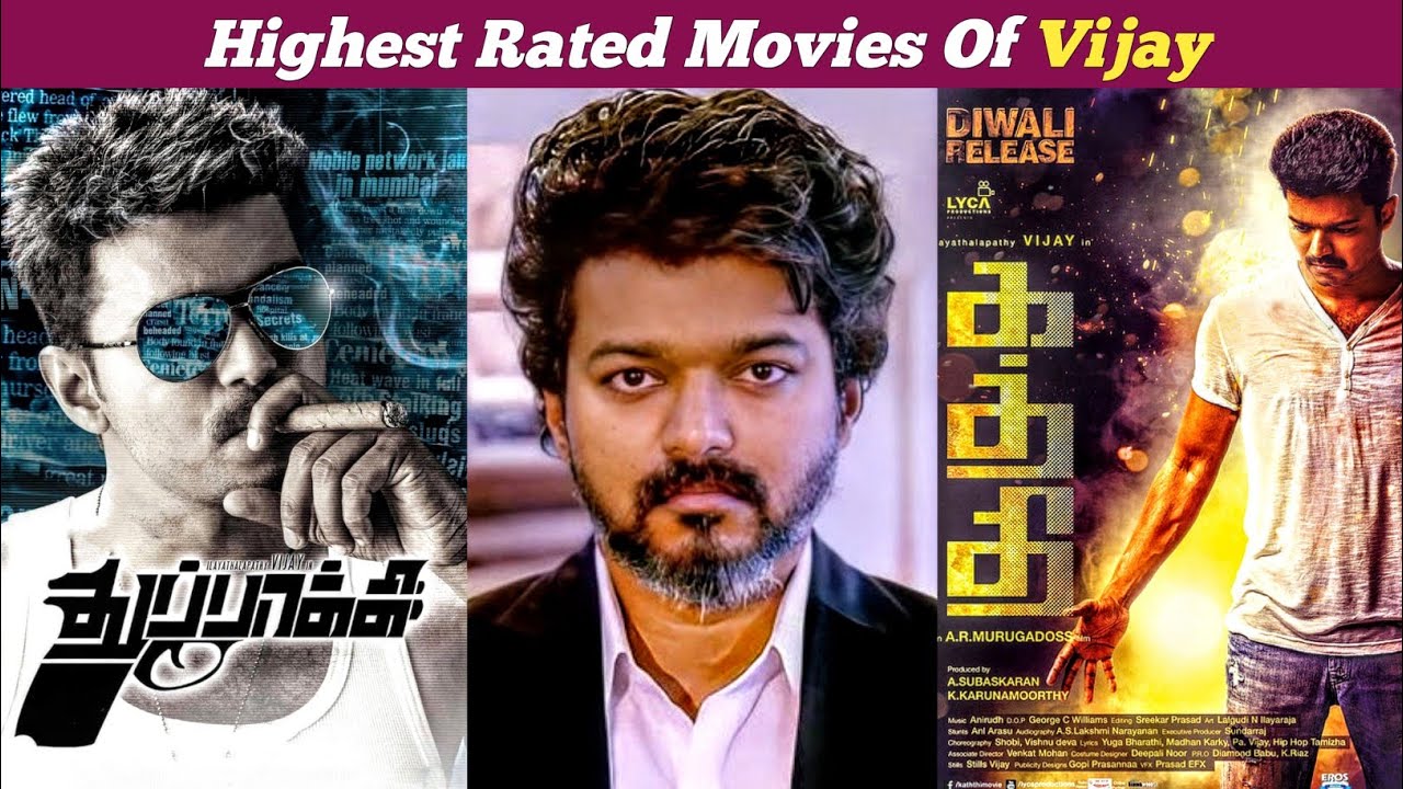 Top 10 Highest Rated Movies Of Vijay