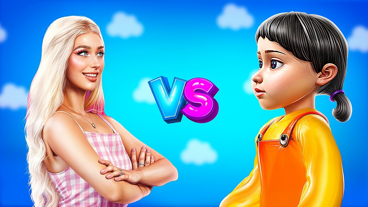 Кукла из Игры в Кальмара беременна!? Барби против SGD! Кто лучшая мама?