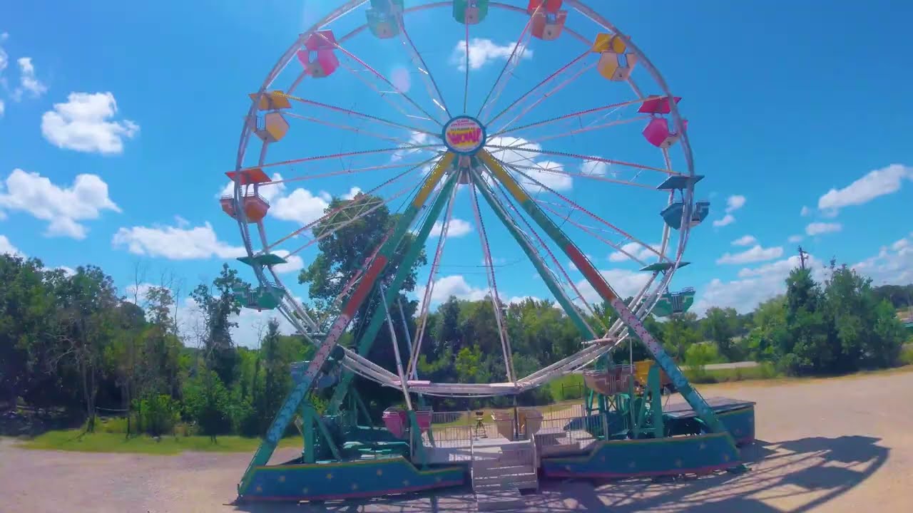 Ferris Wheel Drone Footage - FPV