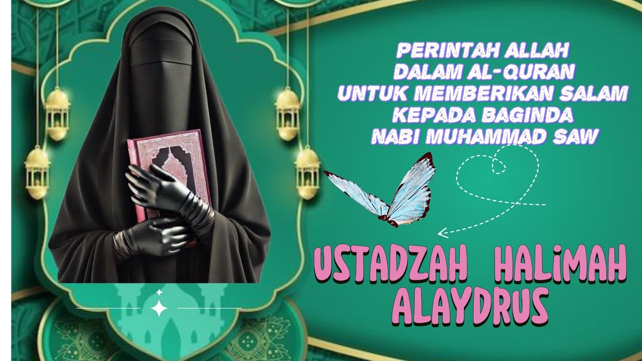 Ucapan salam kepada Baginda Nabi Muhammad Saw #ustadzahhalimahalaydrus #dakwah #viral 