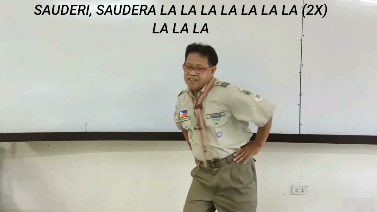 Disene Senang Scouting Song