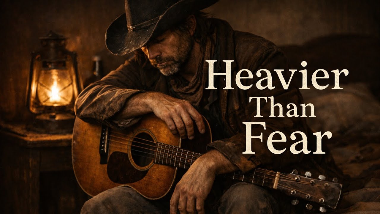 Heavier Than Fear | Dark Acoustic Outlaw Country (Survival After the Storm)