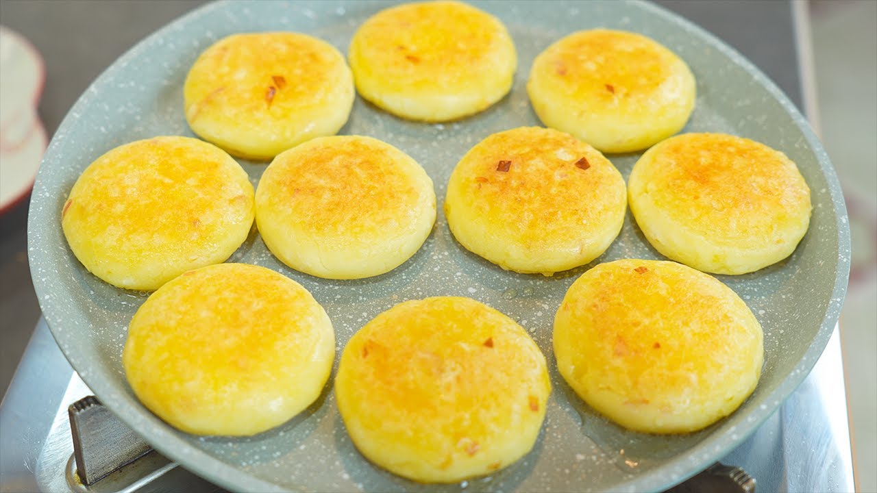 Простой рецепт из яблок и картошки! Картофельные оладьи с яблоками! Вкуснейшее блюдо из картошки!