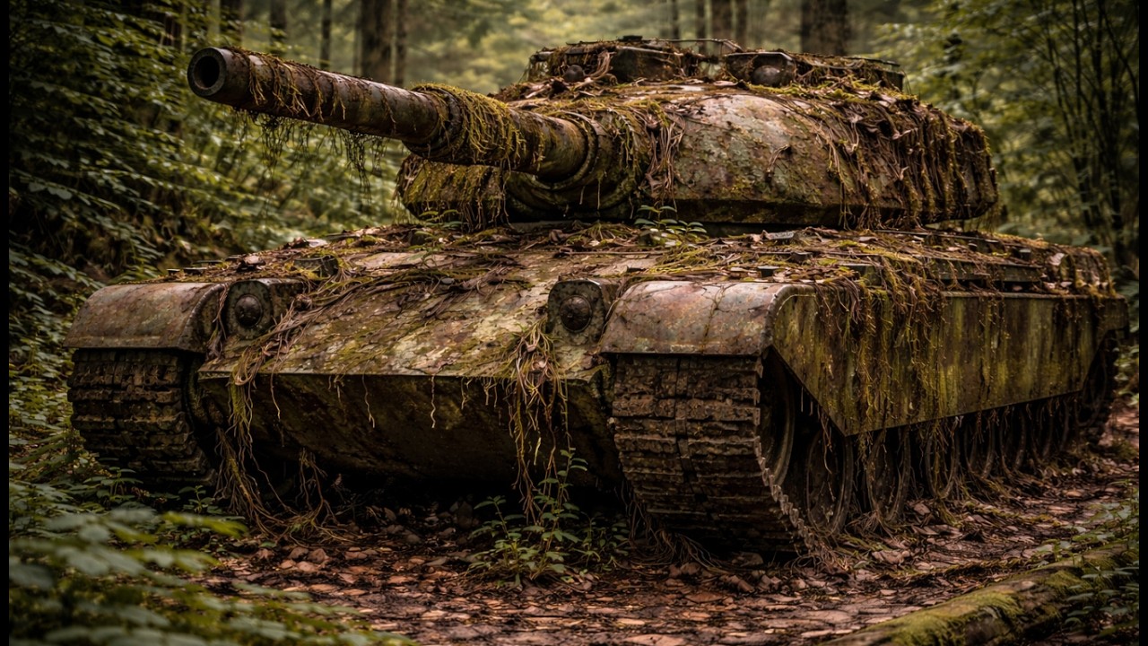 ASMR Restoration : Abandoned Military Tank Found Hidden in Jungle for Decades.