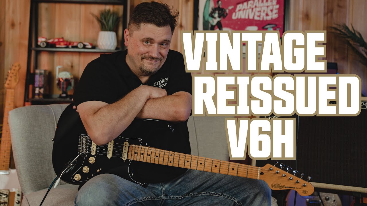 Vintage ReIssued V6H Electric Guitar Review | Is This The Best HSS S-Style Guitar Under $1000?