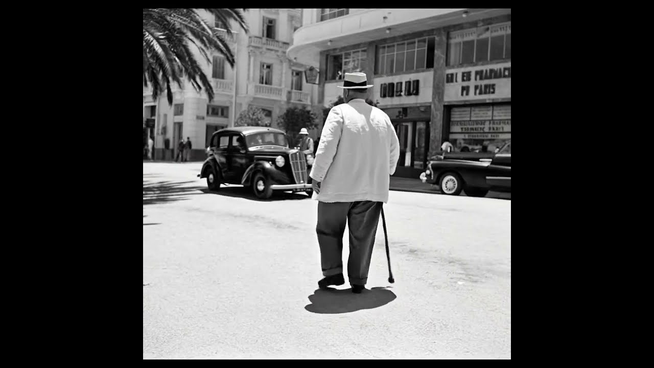 Tangier,  طَنْجَة, Tanger, photos from 1885 to 1950 animated with AI