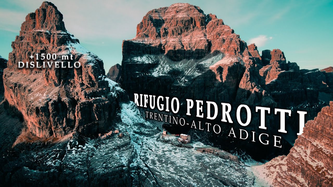 Da 900 a 2500 metri: 8 ore A/R al RIFUGIO PEDROTTI | Dolomiti di Brenta • Trentino-Alto Adige
