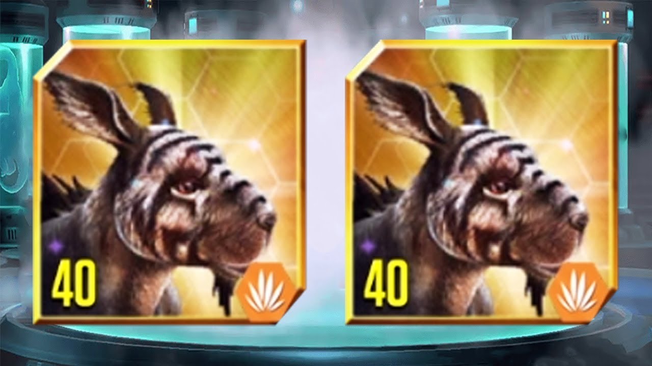 PROCOPTODON MAX LEVEL 40 - Jurassic World The Game