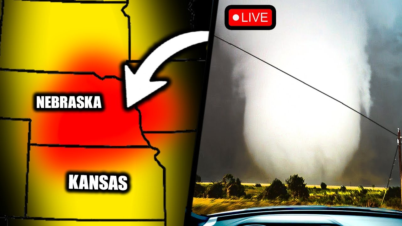 LIVE Chasing Significant Warm Front Tornado Threat - Strong Tornadoes Possible