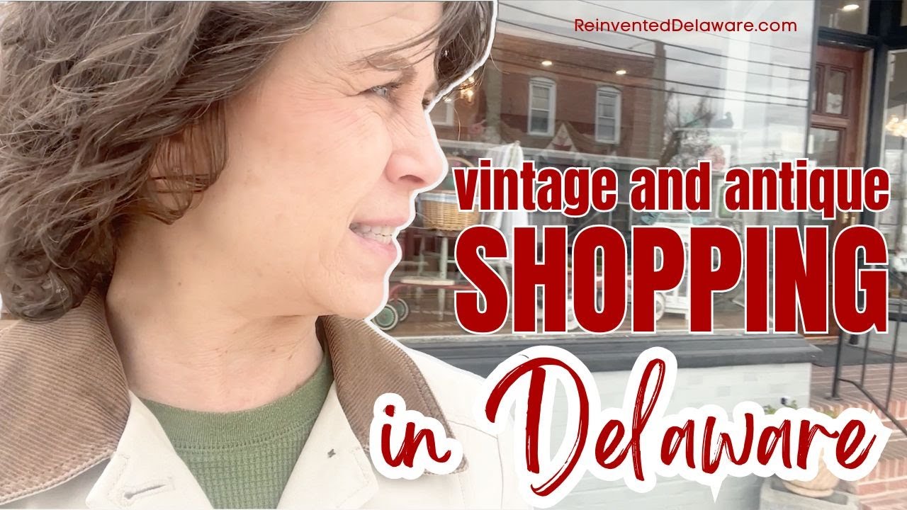 Vintage and Antique Shopping in Delaware Shop with Me!