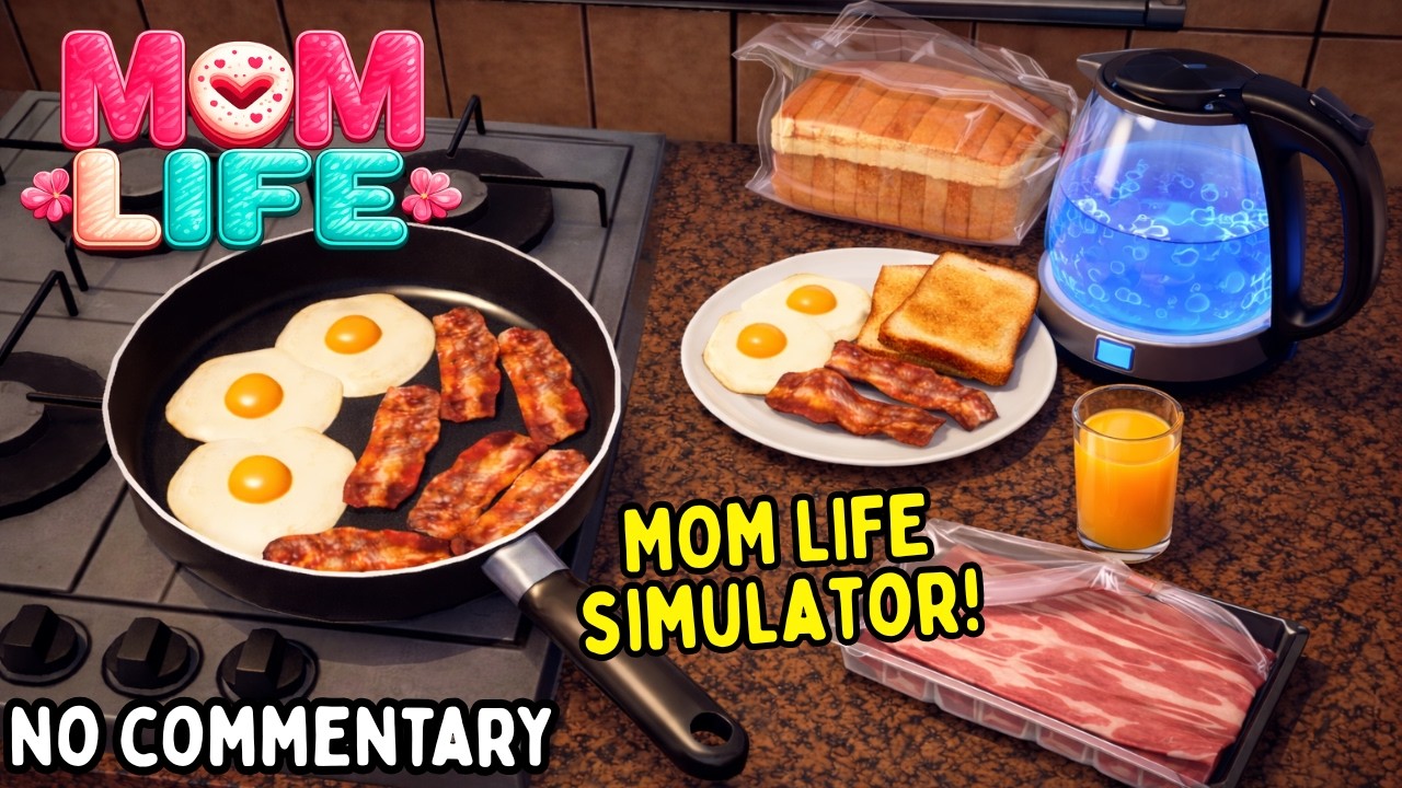 Mom Life Simulator! 🤰🏻🍼 Cozy Mom Routine & Daily Life! 🥓 (No Commentary)