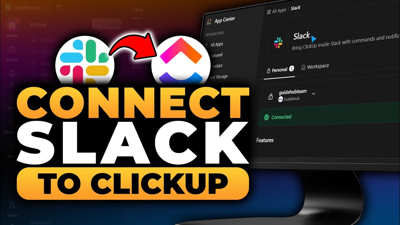 How To Connect Slack To ClickUp (𝟮𝟬𝟮𝟲) | 100% WORKS | NO Yapping, To The Point! | FAST & EASY