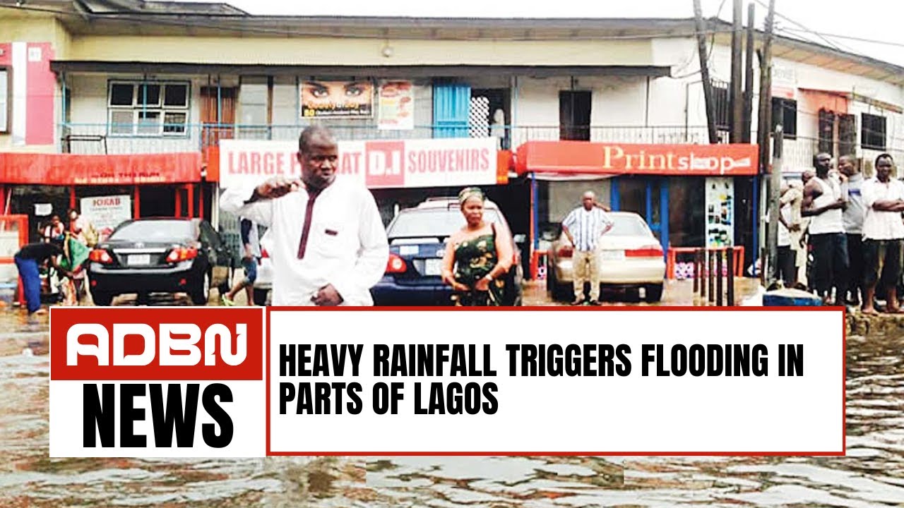 Heavy Rainfall Triggers Flooding in Parts of Lagos