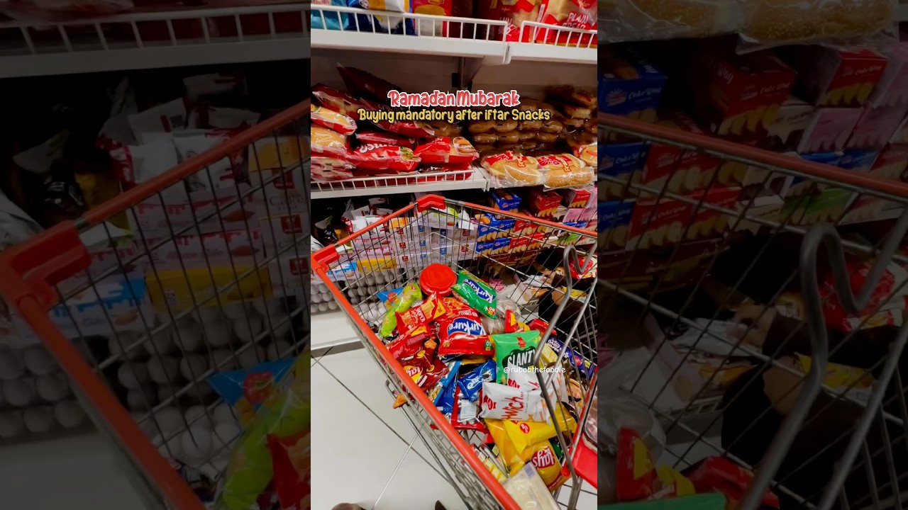 Ramadan Mubarak #viral #trending #ramadan #shopping #iftar #shorts #grocery #food