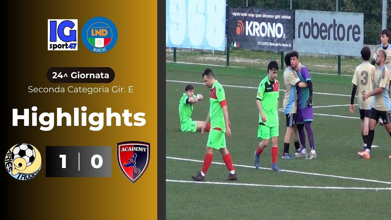 Aries Trodica-Academy Civitanovese 1-0 (Seconda Categoria Gir. E)