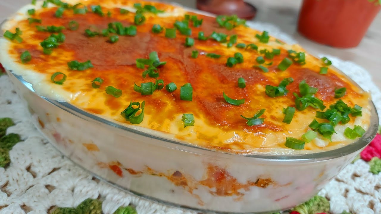 Frango com creme de batata: um almoço/jantar prático e delicioso para a família#comida