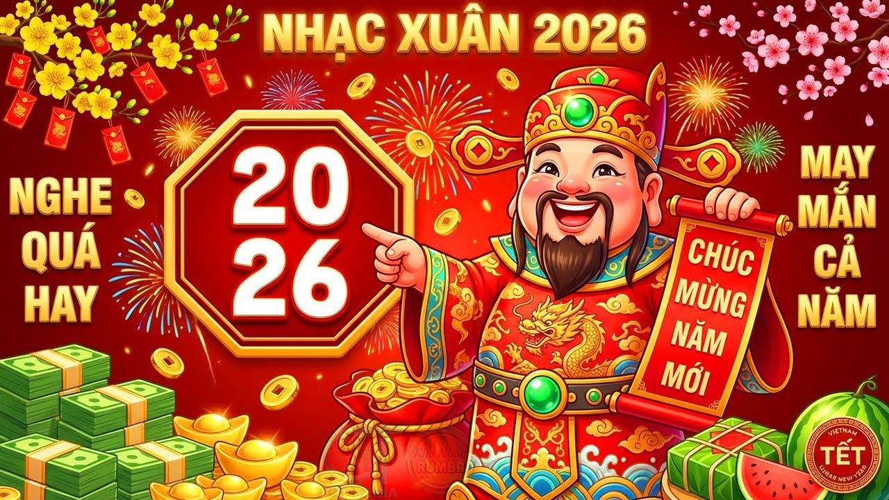 Liên Khúc Nhạc Xuân Disco Remix 2026 – Sôi Động Tưng Bừng, Quẩy Tết Cả Ngày Không Chán