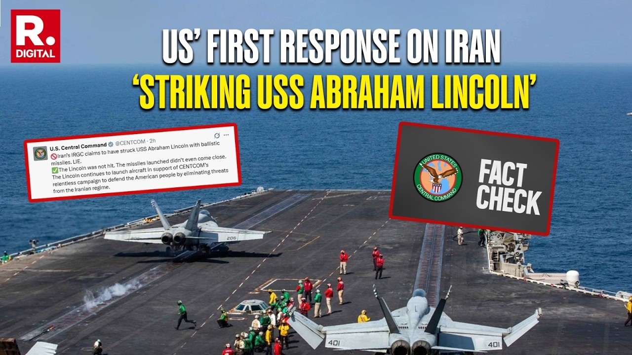 US Denies Iran’s Claim of Hitting USS Abraham Lincoln | US-Israel Strike on Iran