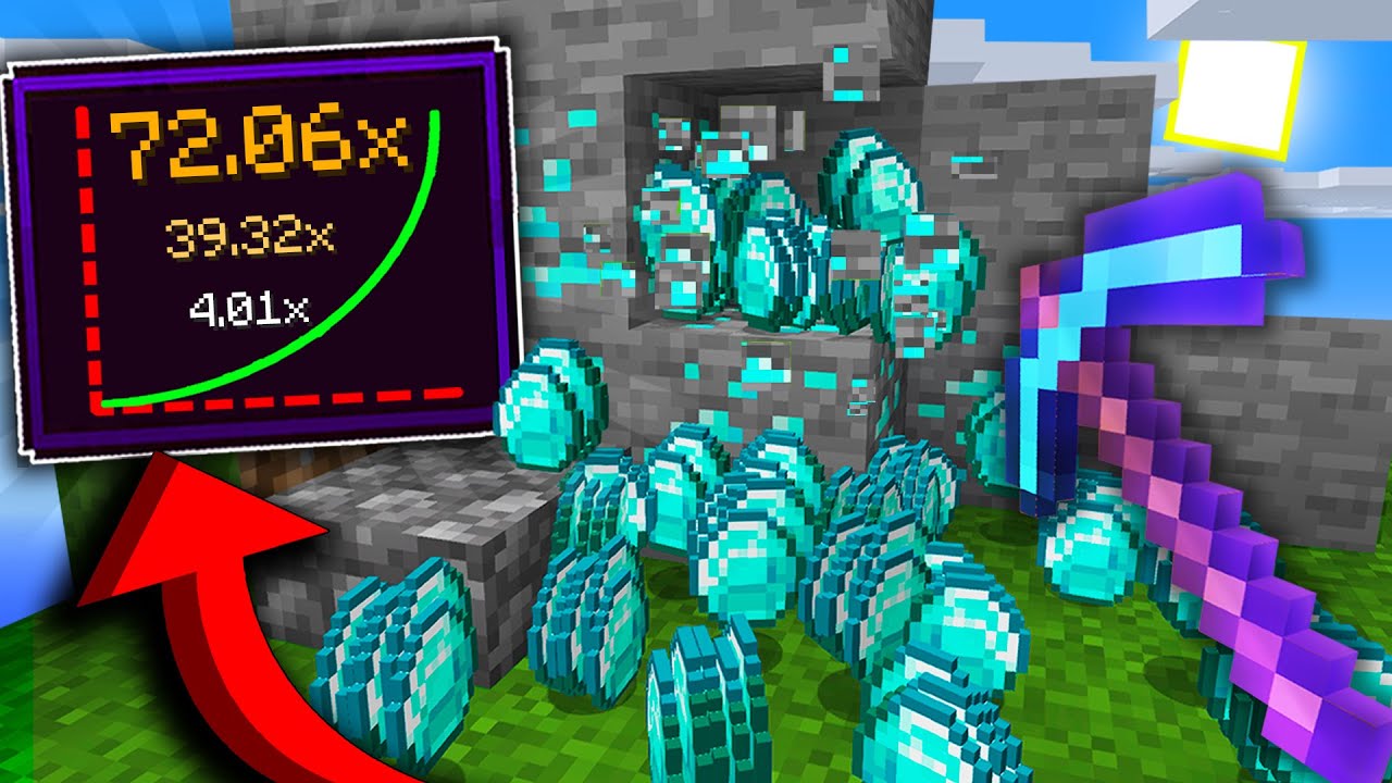 This PICKAXE MULTIPLIES DROPS! | Minecraft Prisons