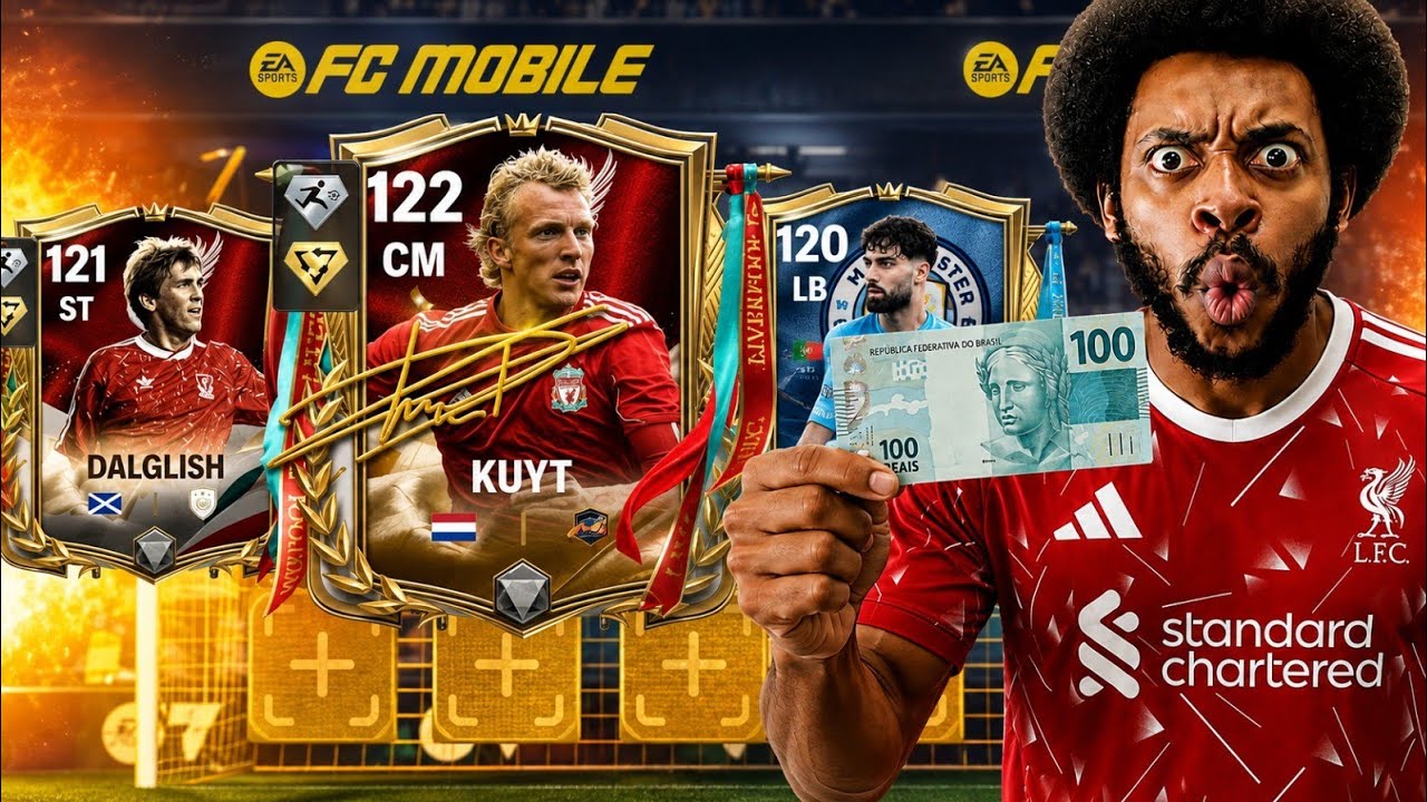 TIVE QUE GASTAR CEMZ&Atilde;O NISSO - FC MOBILE 
