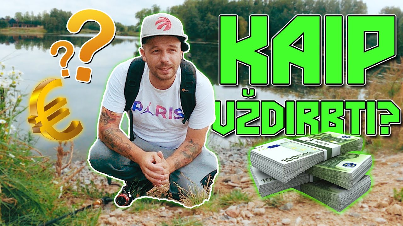 Kaip užsidirbti iš žvejybos video ir ne tik? 109/365