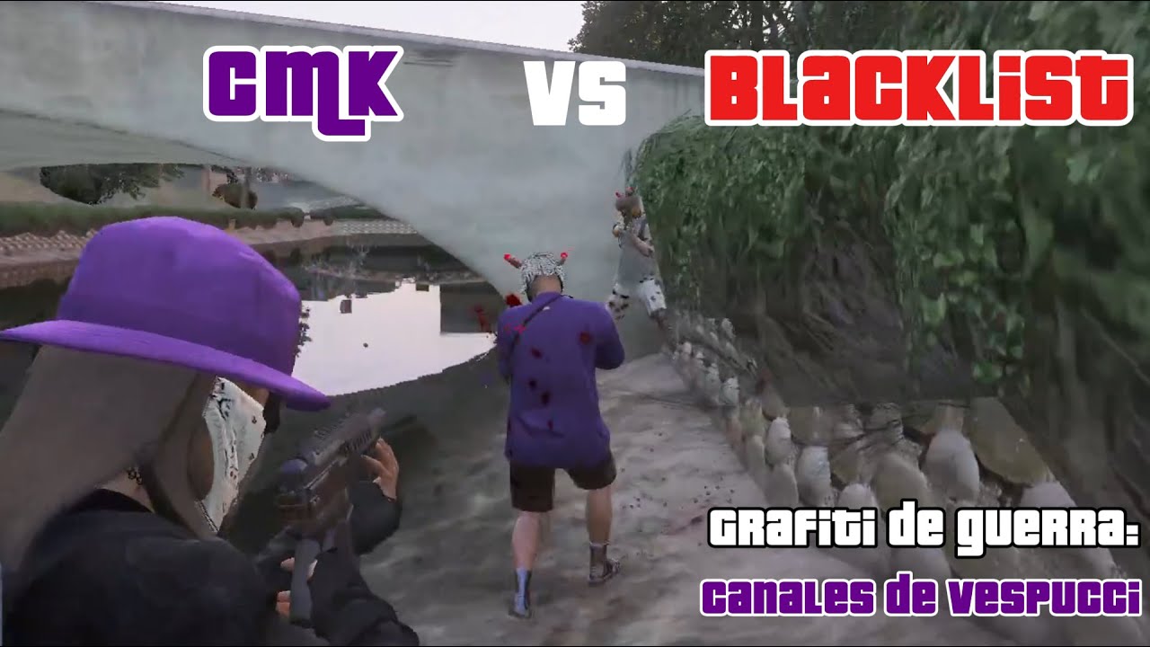 CMK VS Blacklist | Grafiti de Guerra: Canales 19/11 | Dovux Life