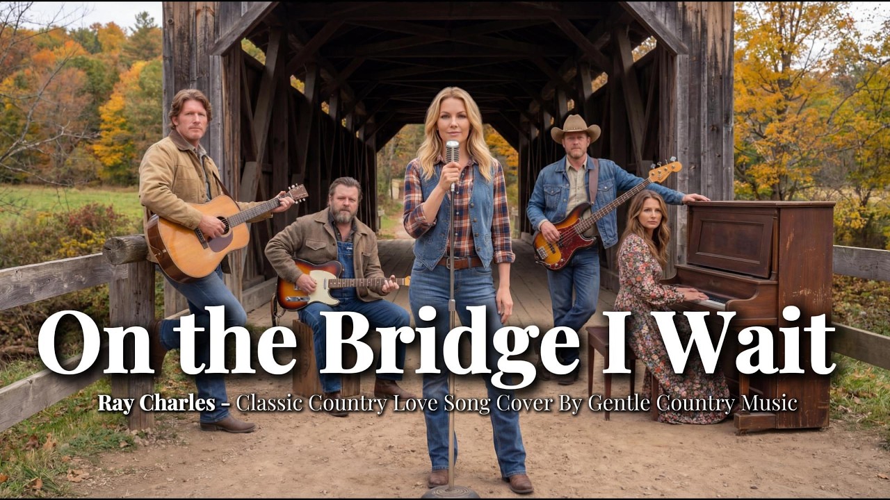On the Bridge I Wait | Country Love Song Cover (Gentle Country Music) Timeless Love Song