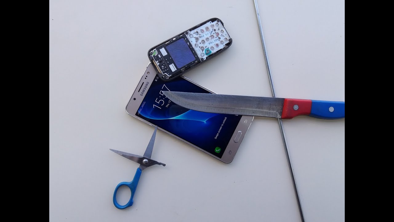 Samsung Galaxy J5 2016 Scratch Test