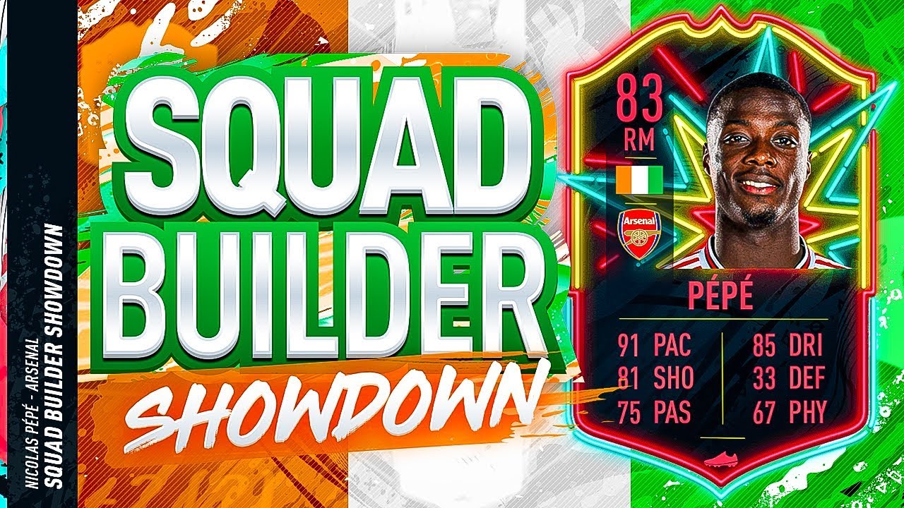 FIFA 20 | PEPE SQUAD BUILDER SHOWDOWN!