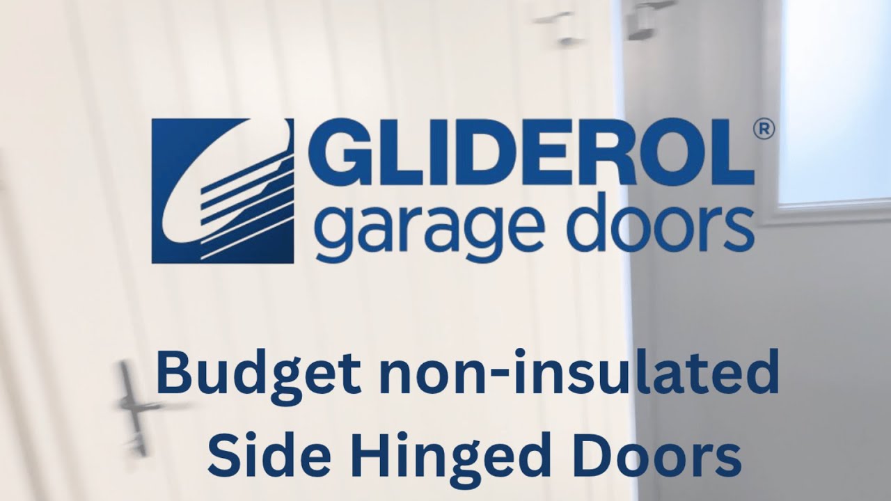 Gliderol's budget non-insulated side hinged garage door (2026)
