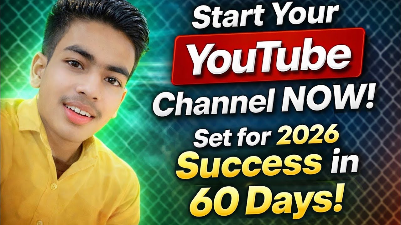 Start Your YouTube Channel NOW & Get Ready for 2026 Success in Just 60 Days!