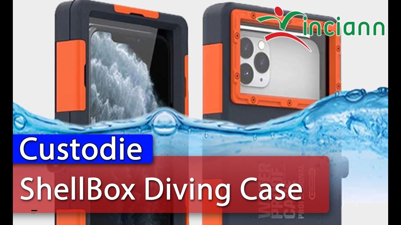 Foto e video in immersione a mare a 15 metri con la custodia ShellBox Diving case