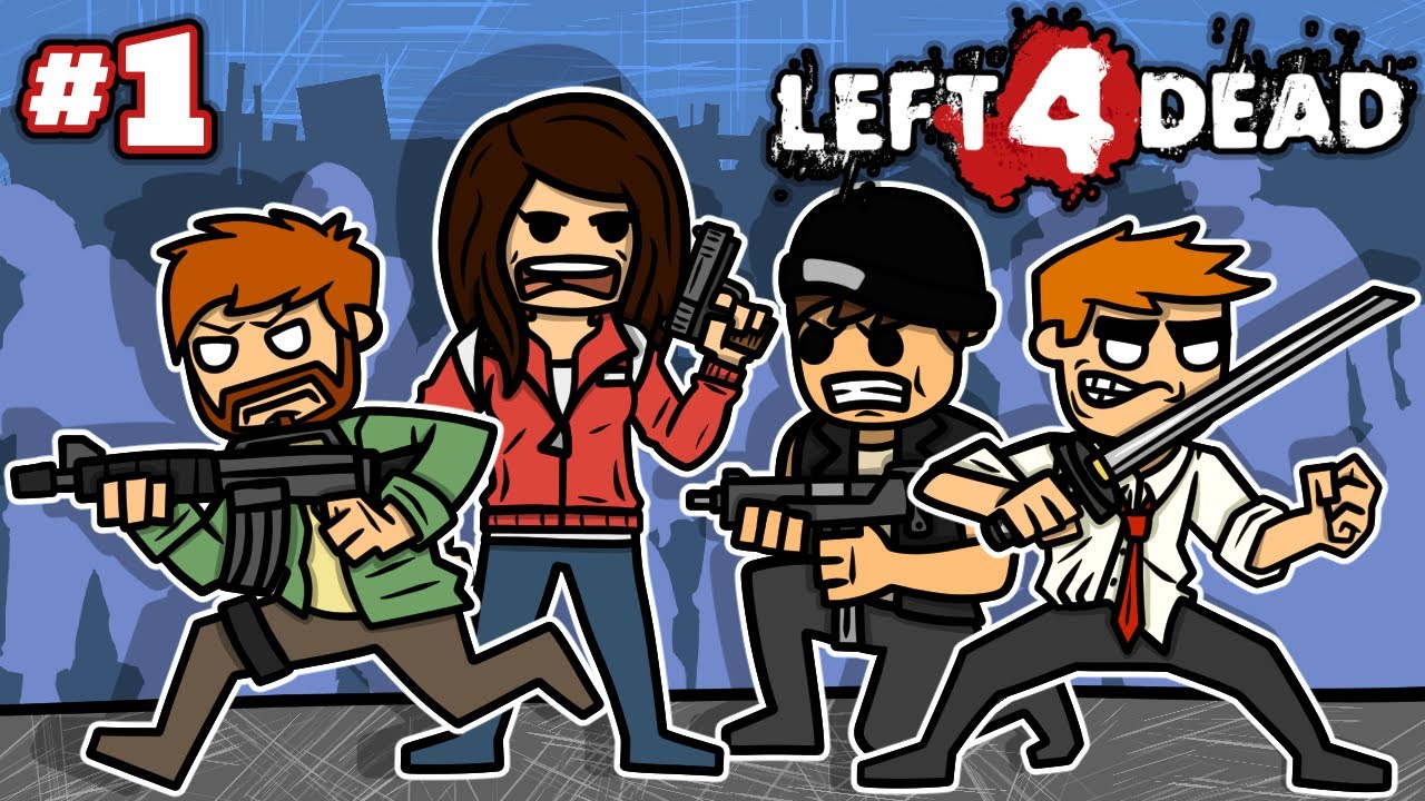 Escape the City! | Left 4 Dead [Pt 1] | (No Mercy)
