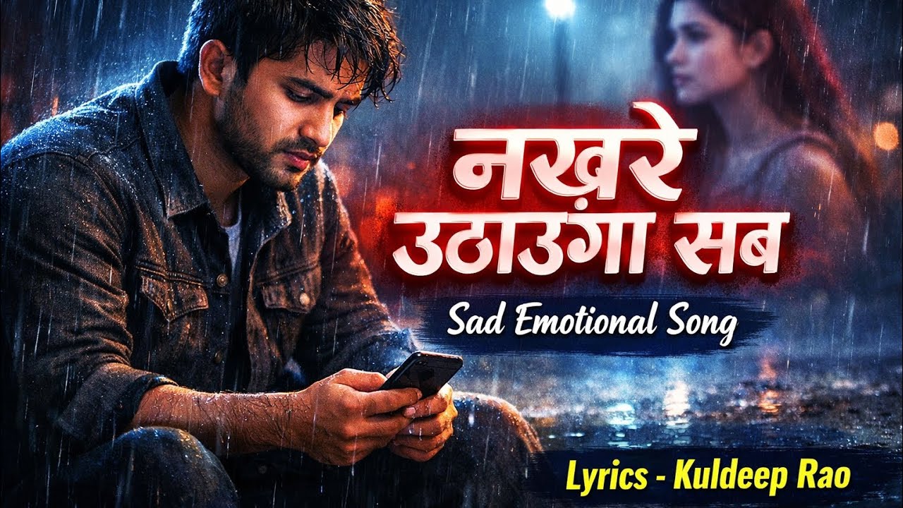 नखरे उठाऊंगा सब | Sad Emotional Song Lyrics | Kuldeep Rao | Heart Touching Sad Song