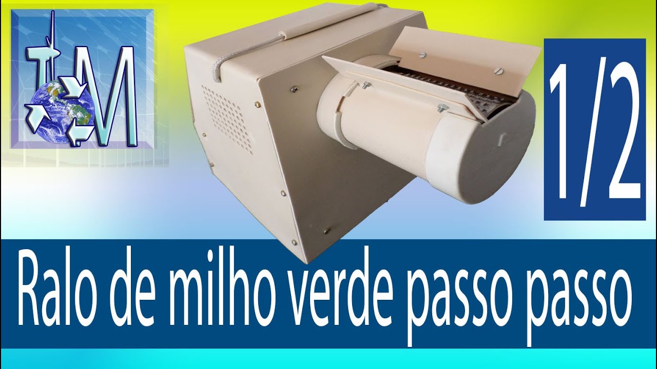 Ralo de milho verde passo a passo 1 de 2