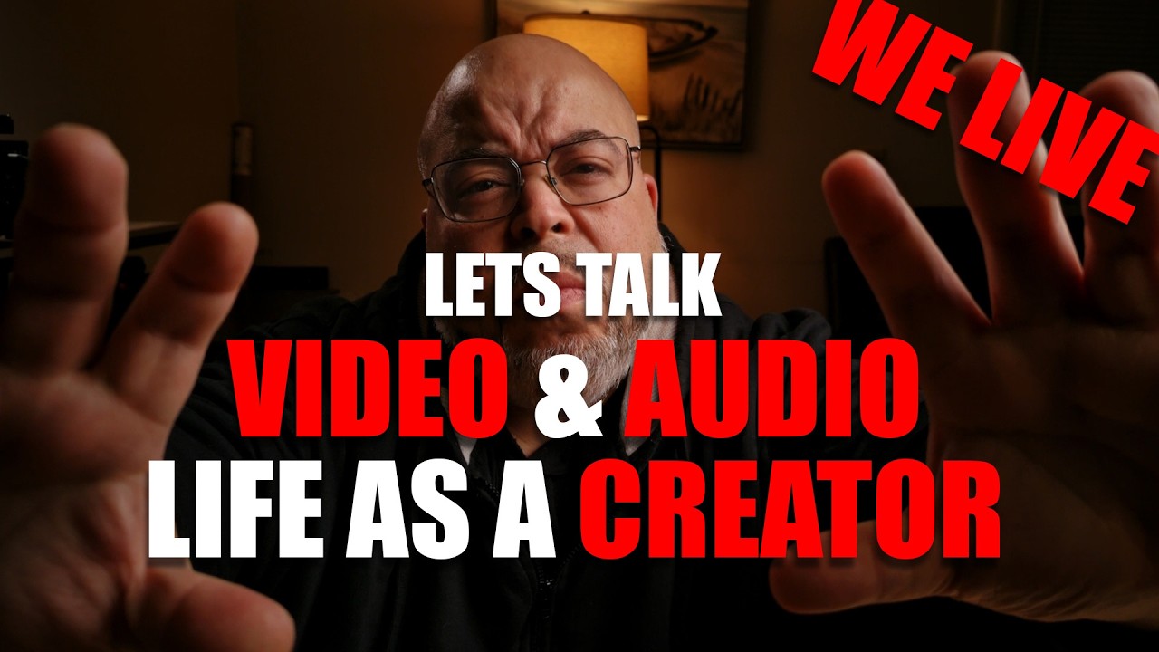 Lets Talk Video Audio & Life As A Creator