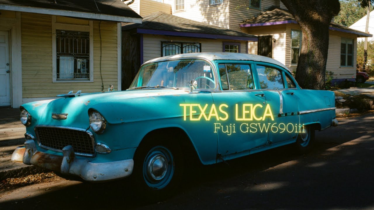 I Started Shooting Medium Format! Texas Lecia/ Fuji GSW690iii