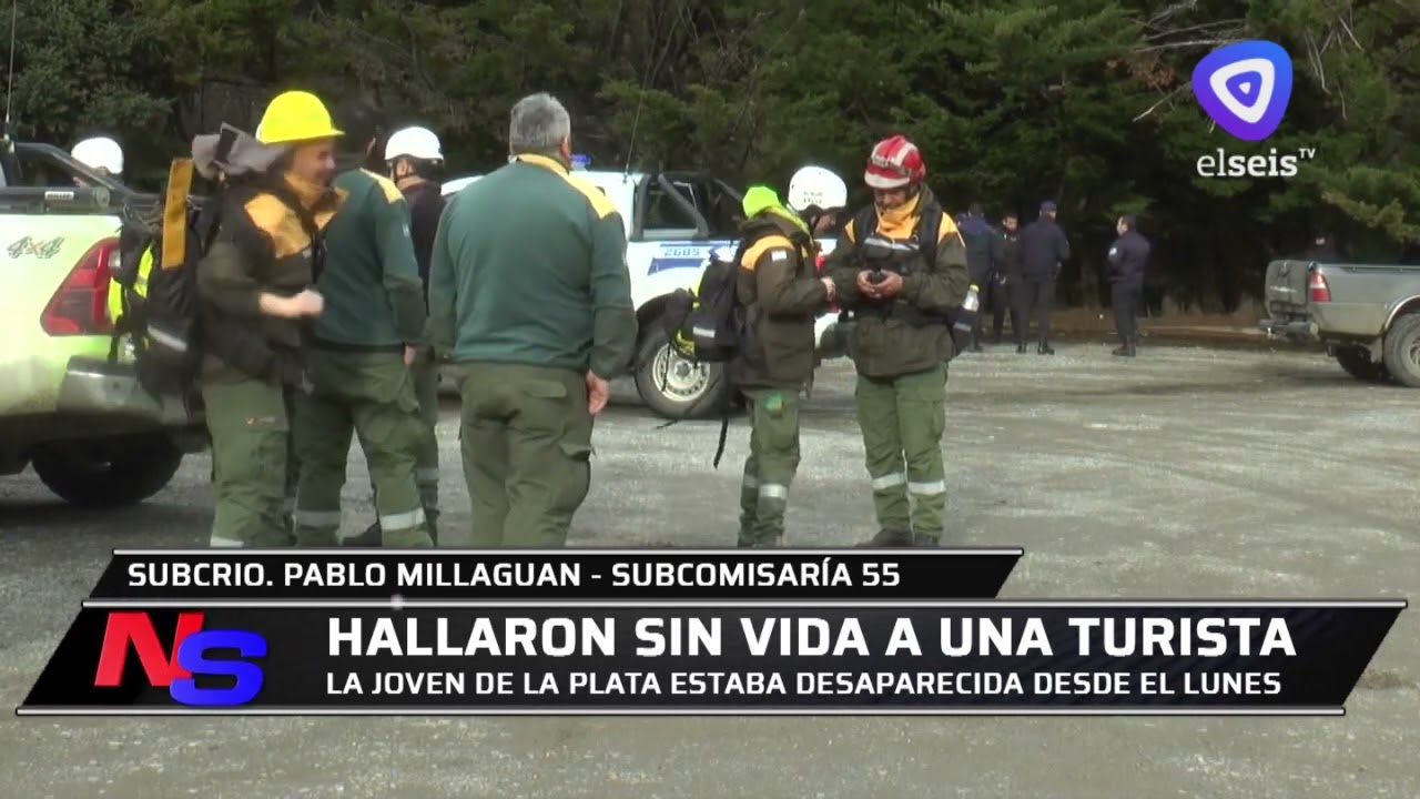 Hallaron el cuerpo sin vida de la turista desaparecida en Bahía López