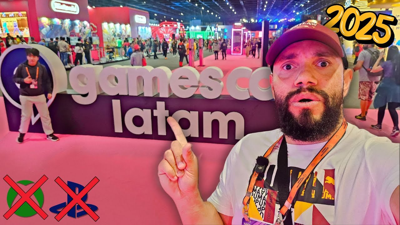 GAMESCOM LATAM 2025, VEJA TUDO QUE ROLOU NA FEIRA. SEM XBOX E SEM PLAYSTATION.