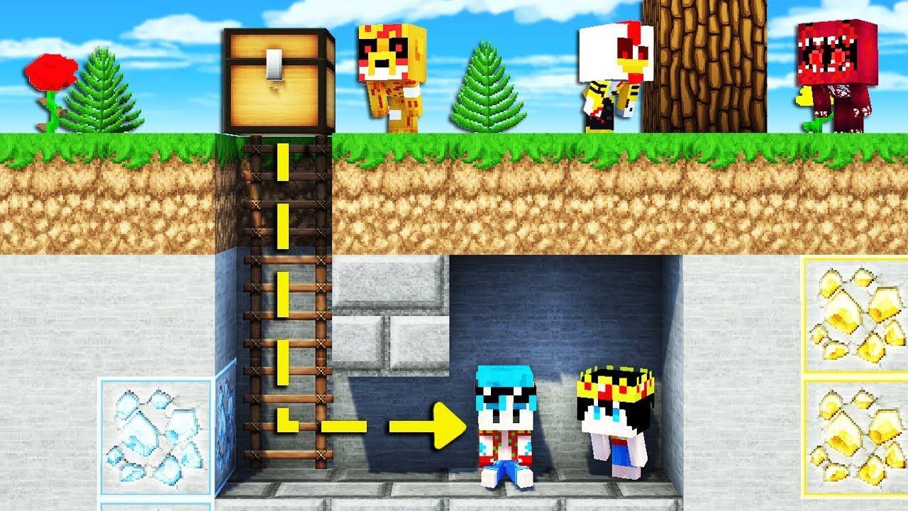 ¿EL ESCONDITE DEL CUARTO SECRETO DE LOS COMPAS.EXE? 😂🙈 MINECRAFT EL ESCONDITE