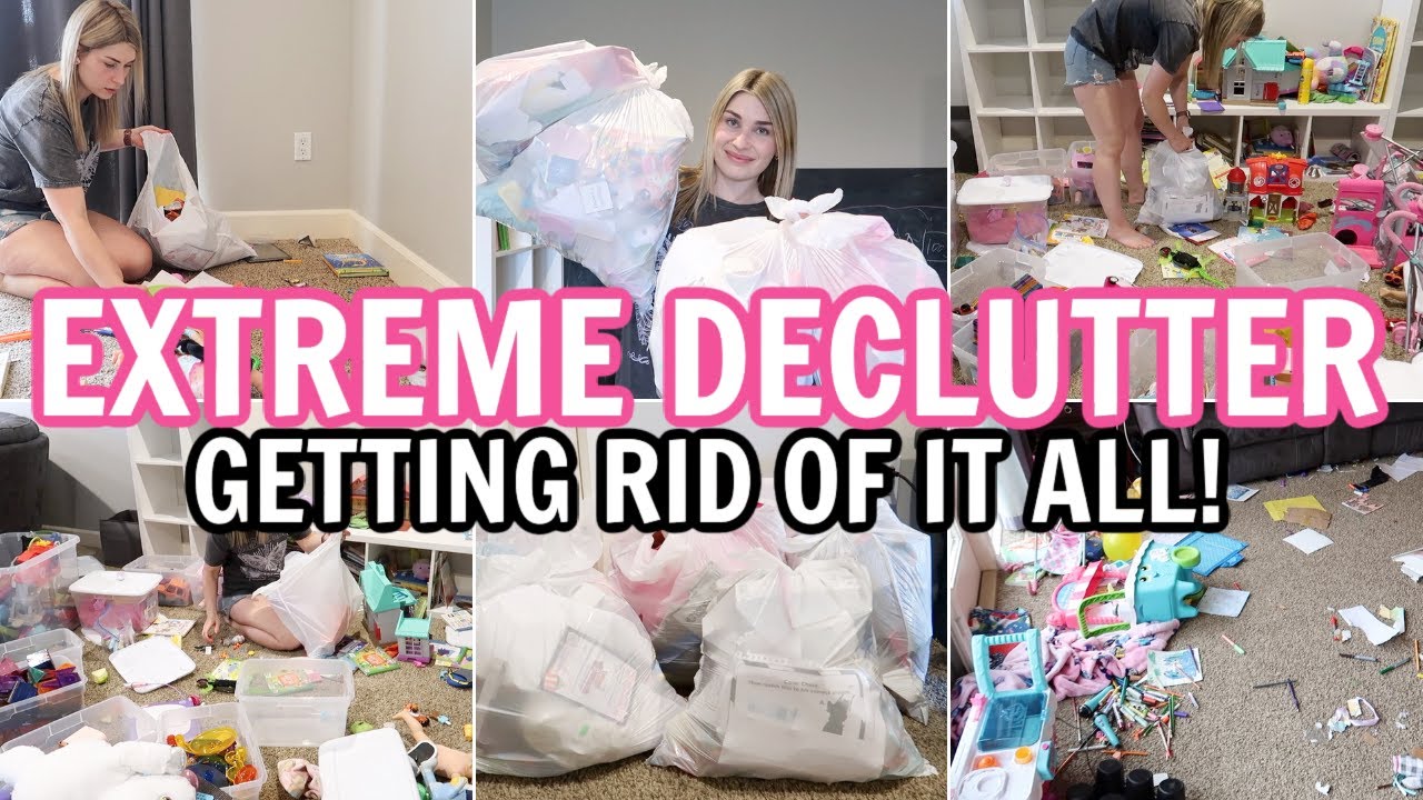 DECLUTTERING, ORGANIZING & DEEP CLEANING | THROWING EVERYTHING OUT IN 2025 | WHOLE HOUSE DECLUTTER