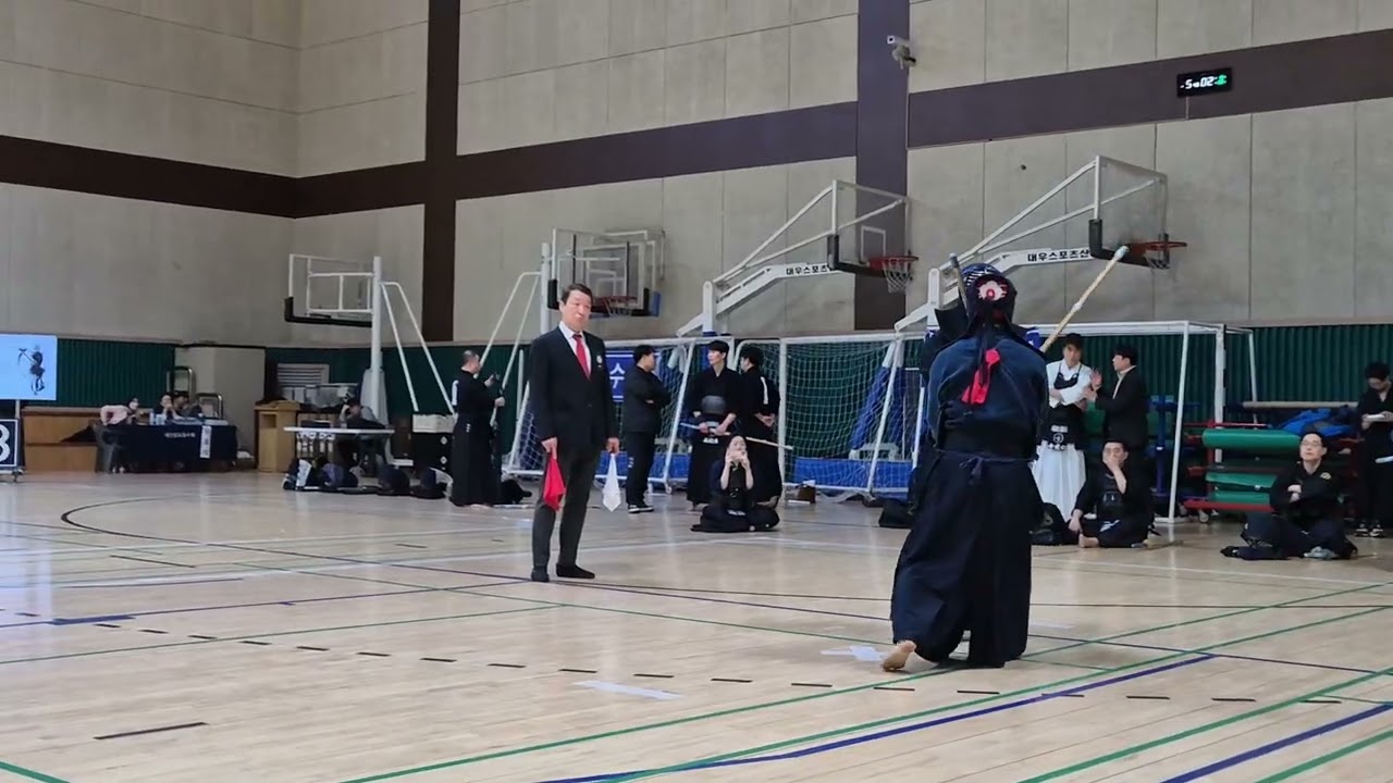 29회 대선기 YMCA B(홍)VS 일지검도관(백) 남자중년부 단체전