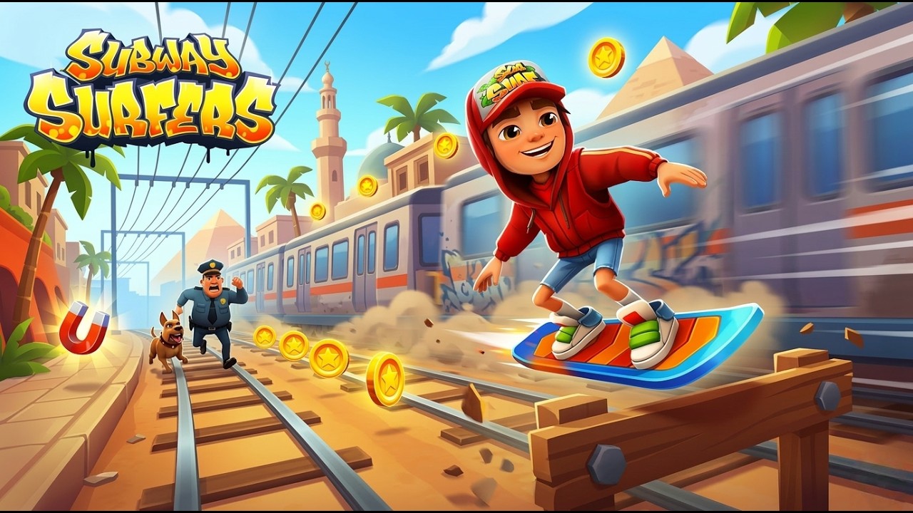 🚂🔥 Subway Surfers LIVE Train Track Runner Play 🏆