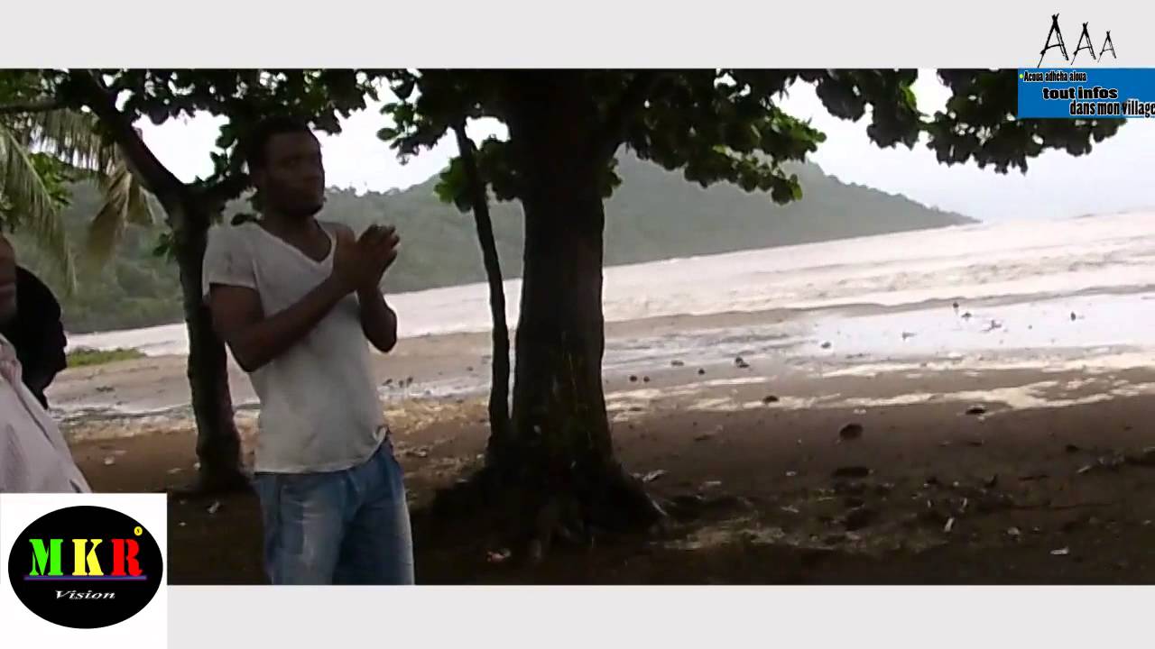 la tempète à Acoua (Mayotte) 2014.