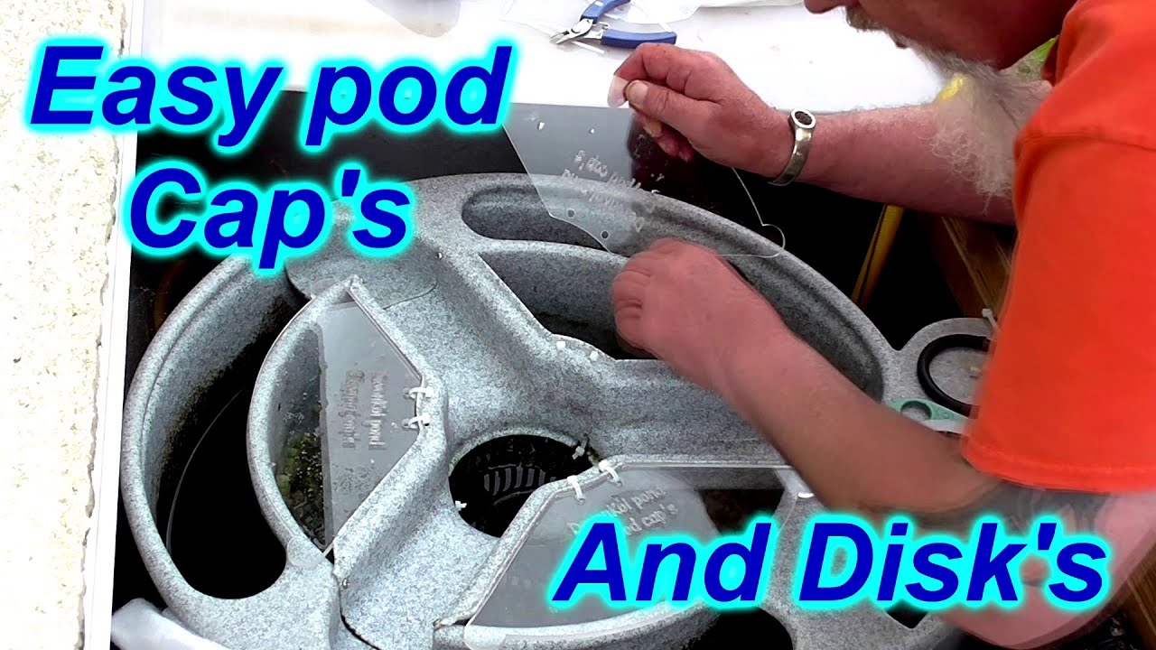 DIY KOI POND FILTER ***EASY POD DISK*** UPGRADE EASY POD***POND FILTER k1 MICRO SYSTEM***